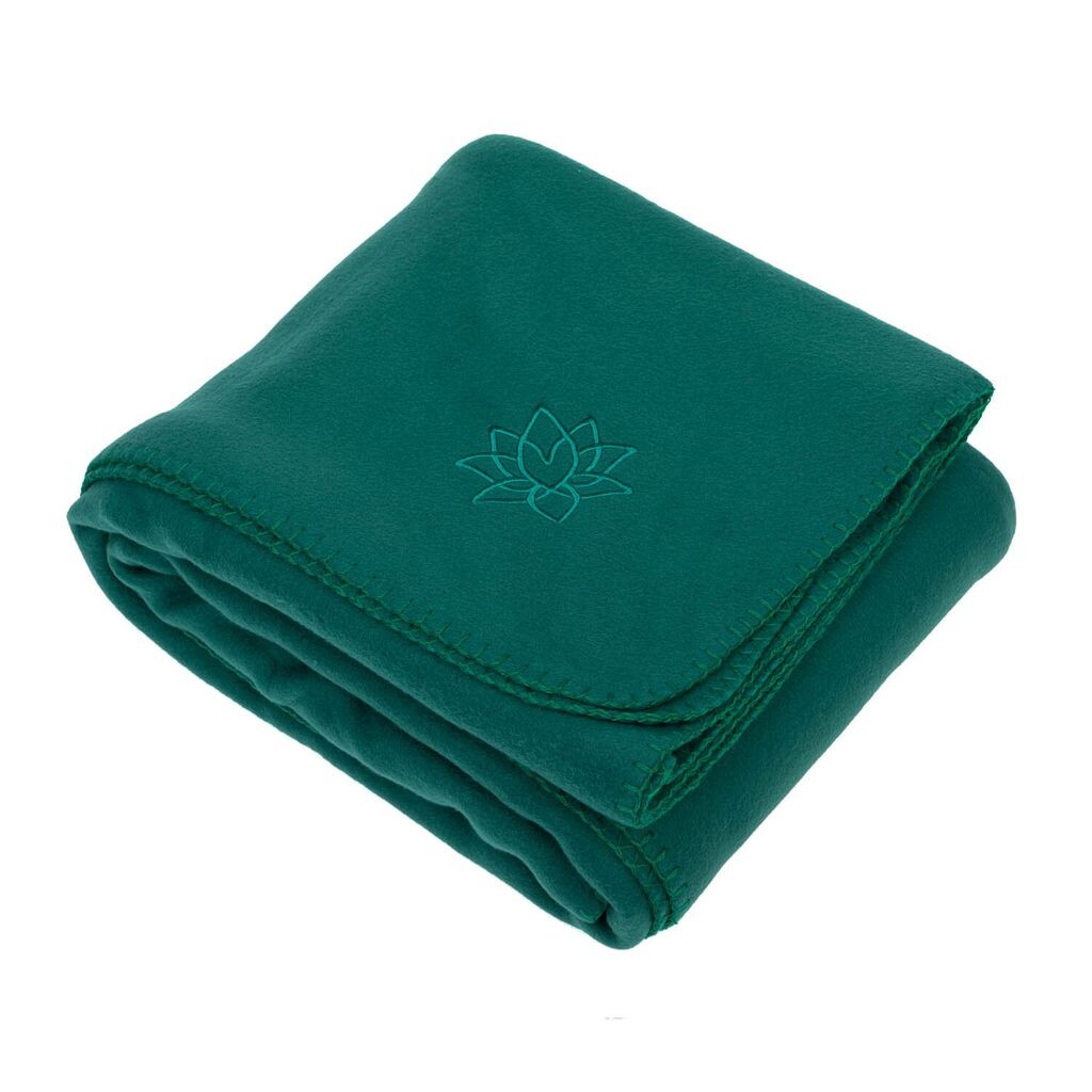 

Одеяло для йоги ASANA BLANKET из флиса с натуральной вышивкой ЛОТОС Bodhi