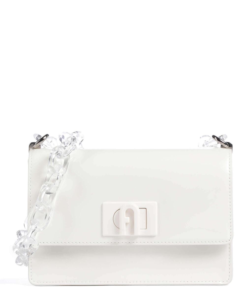 

Мини-Сумка на плечо 1927 из лакированной кожи Furla, белый