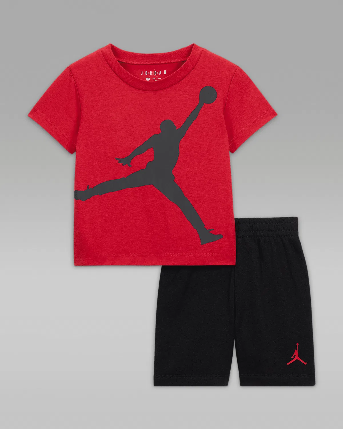 Бэби Джумбо Jumpman 2-штучный комплект шорт Jordan, Black