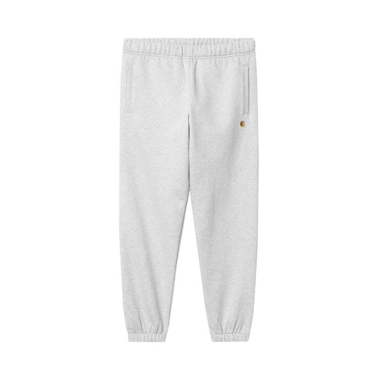 

Спортивные брюки Carhartt WIP Chase Sweatpants 'Ash Heather Grey/Gold', серый