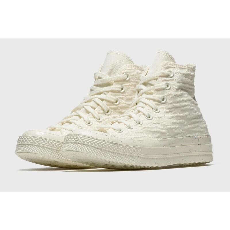 Женские кроссовки Chuck 70 Hybrid текстура CONVERSE, цвет weiss — фото 3