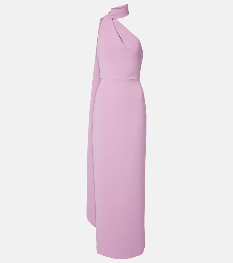 

Асимметричное платье с шарфом demi Solace London, Wisteria