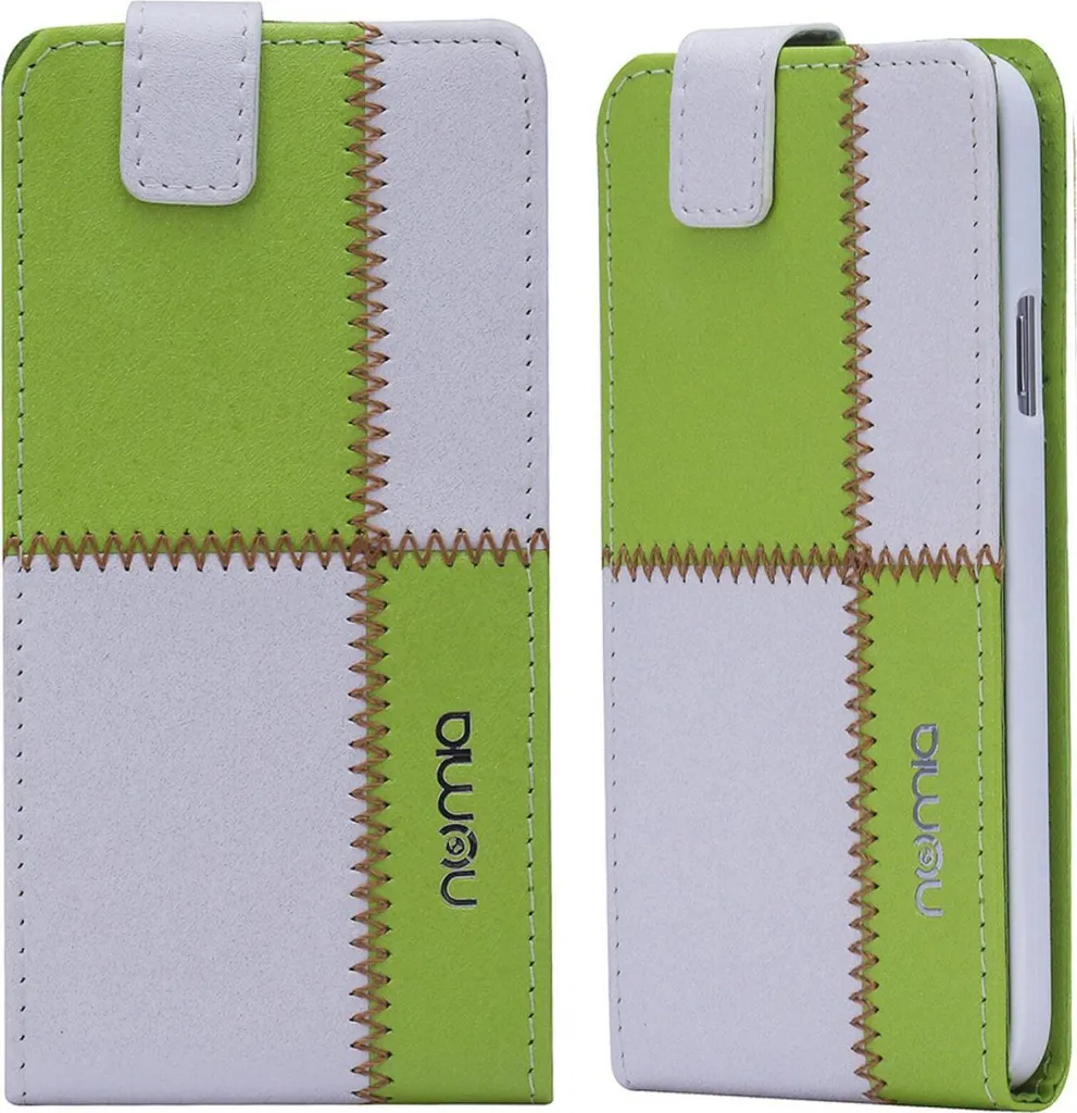 

Чехол для Sony Xperia go (ST27i) numia Flipstyle White-GrÃ1/4n