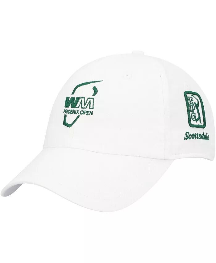 

Мужская белая регулируемая шляпа WM Phoenix Open Shawmut Ahead, белый