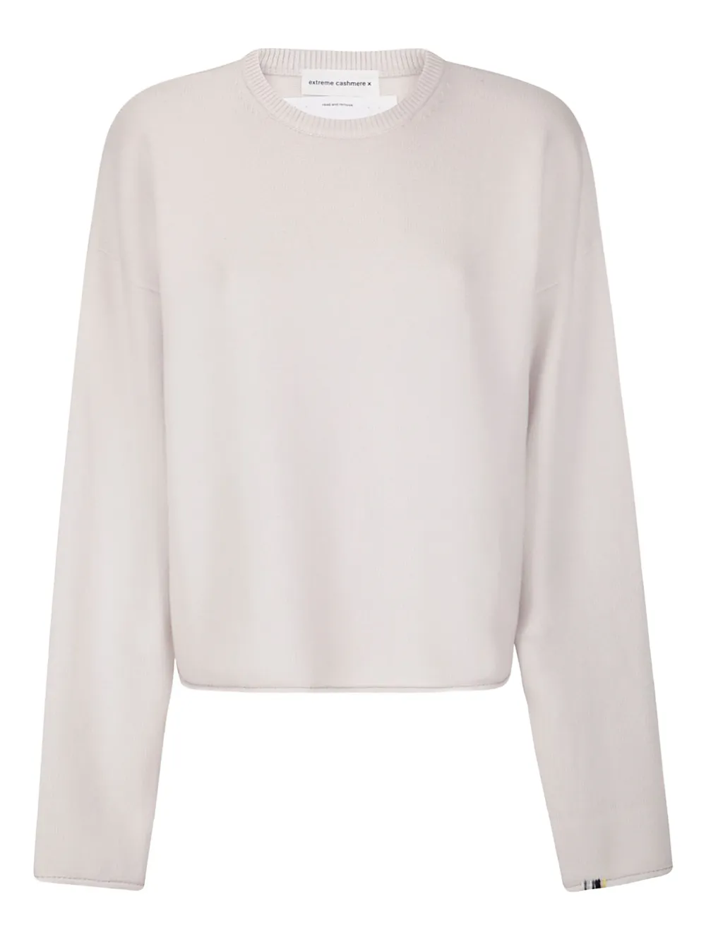 

Кашемировый свитшот с круглым вырезом extreme cashmere, нейтральный