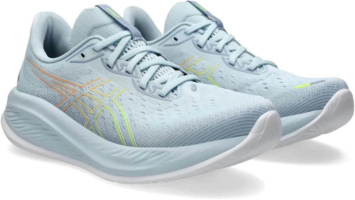 Мужские кроссовки для бега ASICS Gel-Cumulus 26, серый/желтый — фото 4