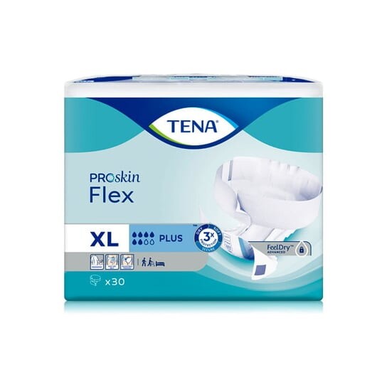 

Подгузники Flex Proskin Plus, Xl, 30 шт. Tena