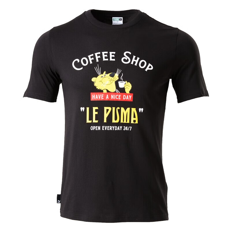 

Футболка унисекс Puma, цвет Black
