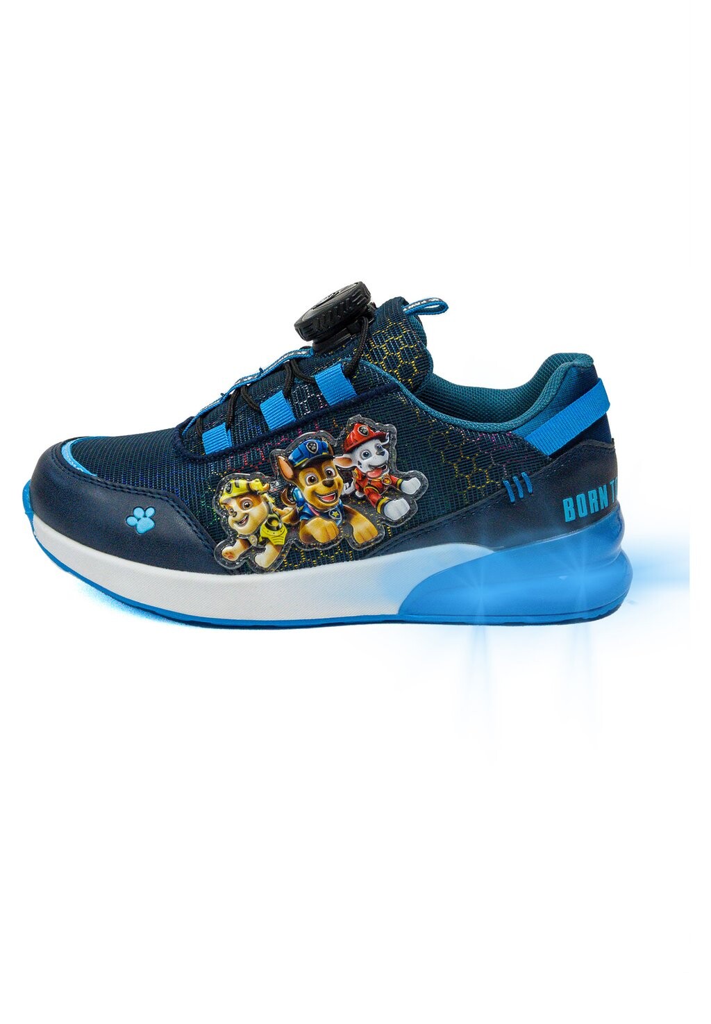 

Кроссовки низкие PAWPATROL BORN TO BE A HERO LIGHT UP Kids2Go, цвет blue