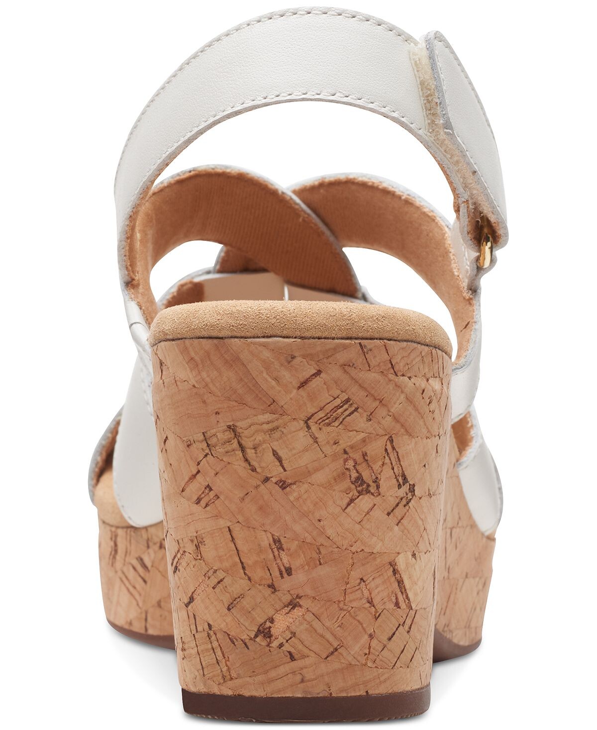 Женская коллекция Giselle Beach Босоножки на танкетке с пяткой на пятке Clarks — фото 3
