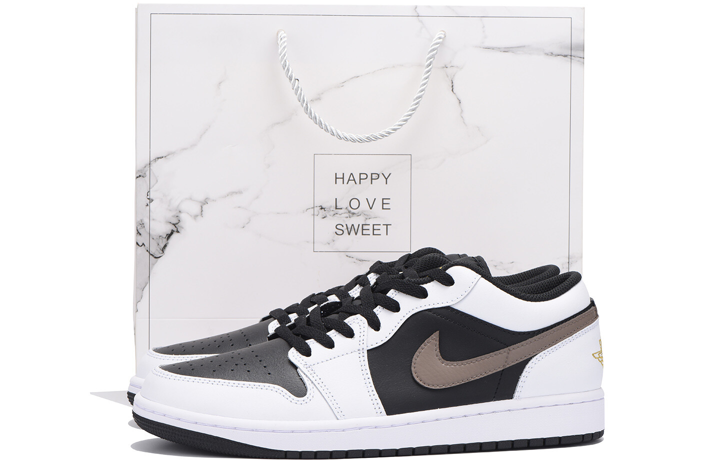 

Баскетбольные кроссовки Air 1 Vintage Unisex Low-Top White/Brown Jordan