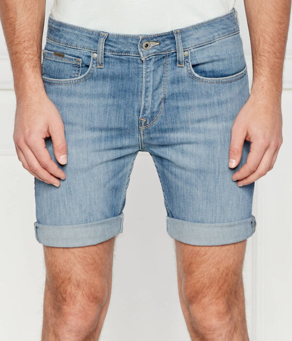 

Джинсовые шорты Slim fit Pepe Jeans London, синий