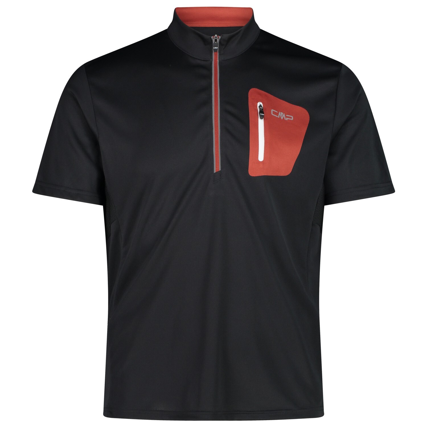 

Велосипедный трикотаж Cmp Freebike T Shirt with Zip, цвет Antracite/Rust