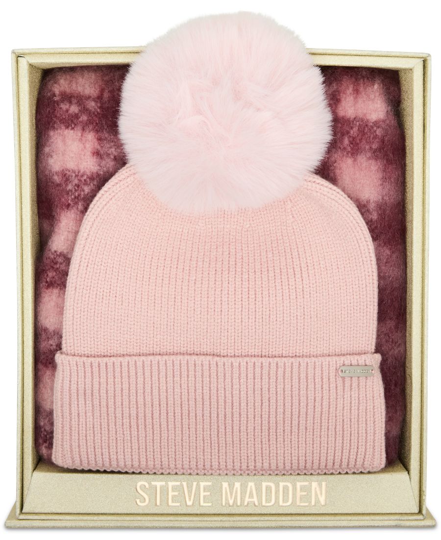 

Подарочный набор Buffalo Blaze: шапка и шарф, 2 предмета Steve Madden, Tawny Peach Multi