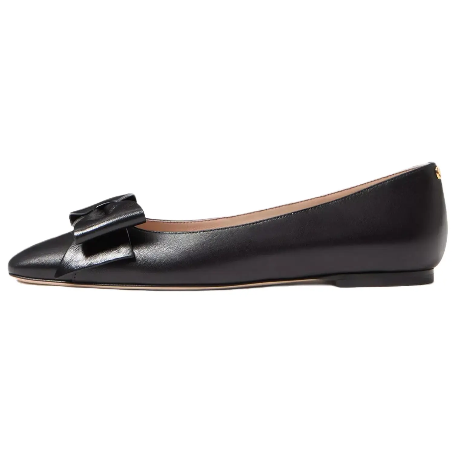 Женские балетки Bowow с круглым носком Valentino, Black