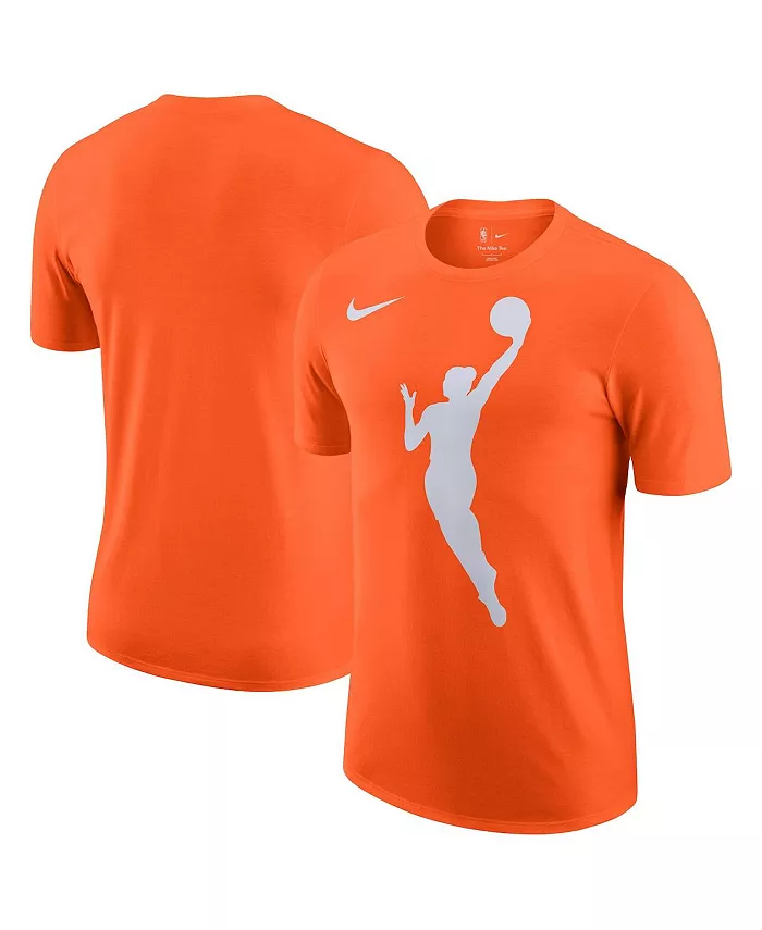 

Мужская и женская футболка с логотипом WNBA в ярко-оранжевом цвете Nike