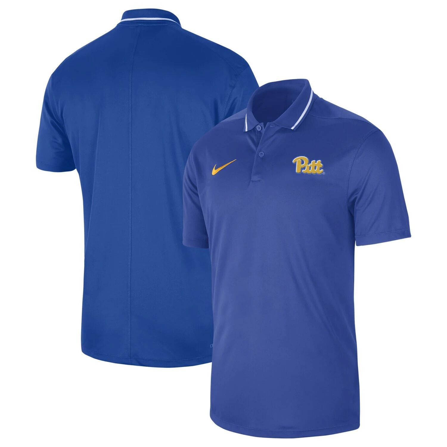 

Мужское поло для выступлений Royal Pitt Panthers 2023 Sideline Coach Nike