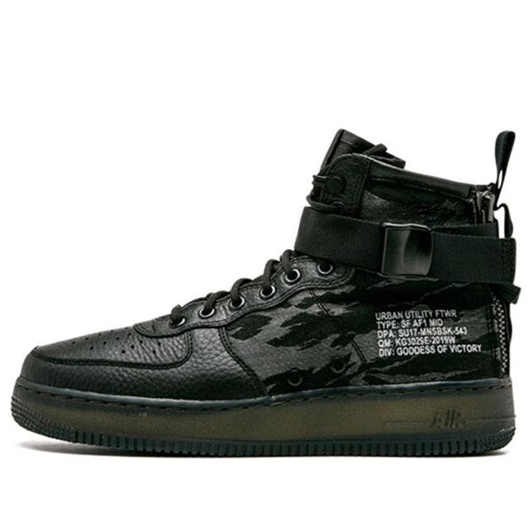 

Кроссовки sf air force 1 mid Nike, черный