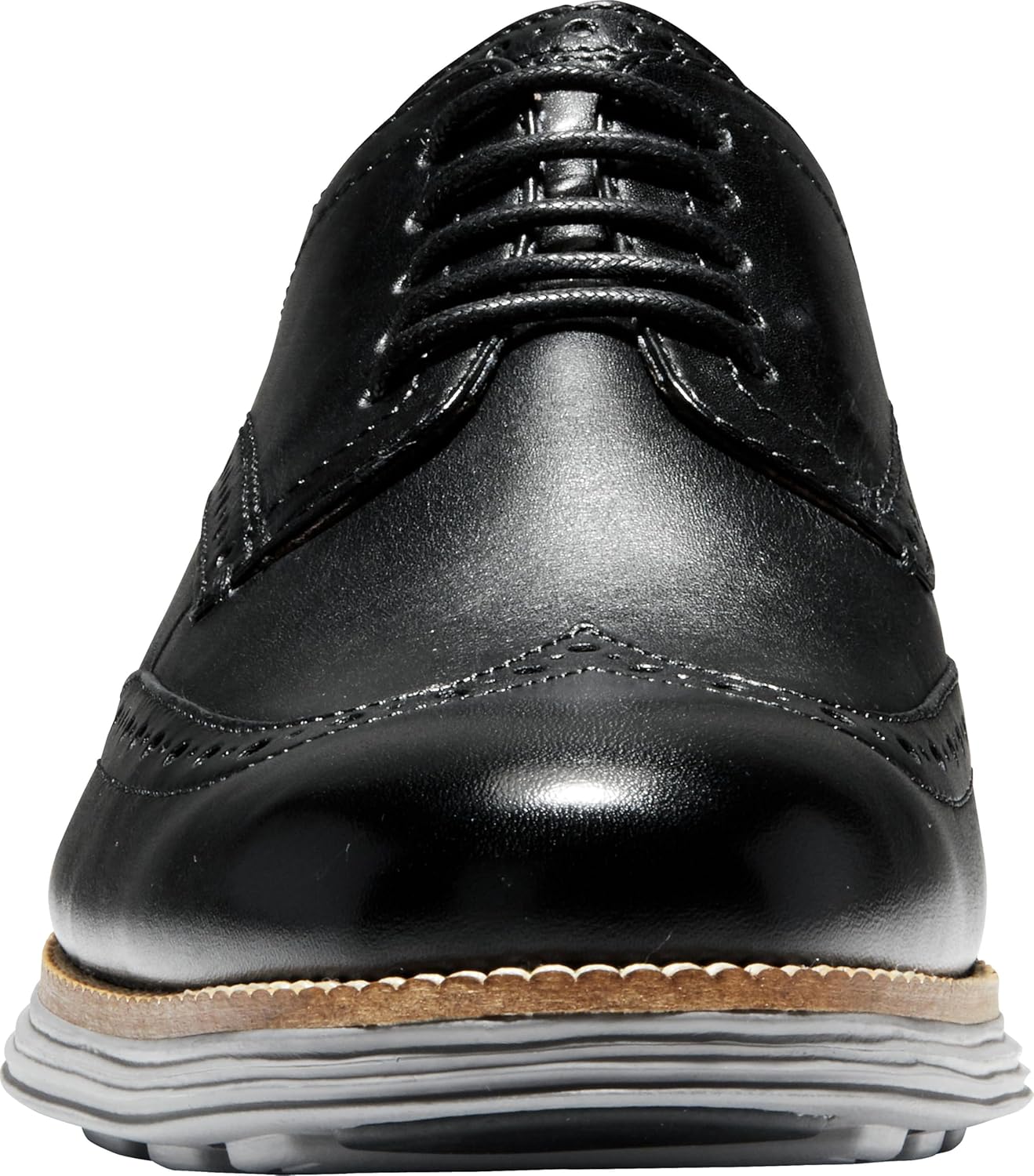 Мужские оксфорды Cole Haan Original Grand Shortwing, черный — фото 2