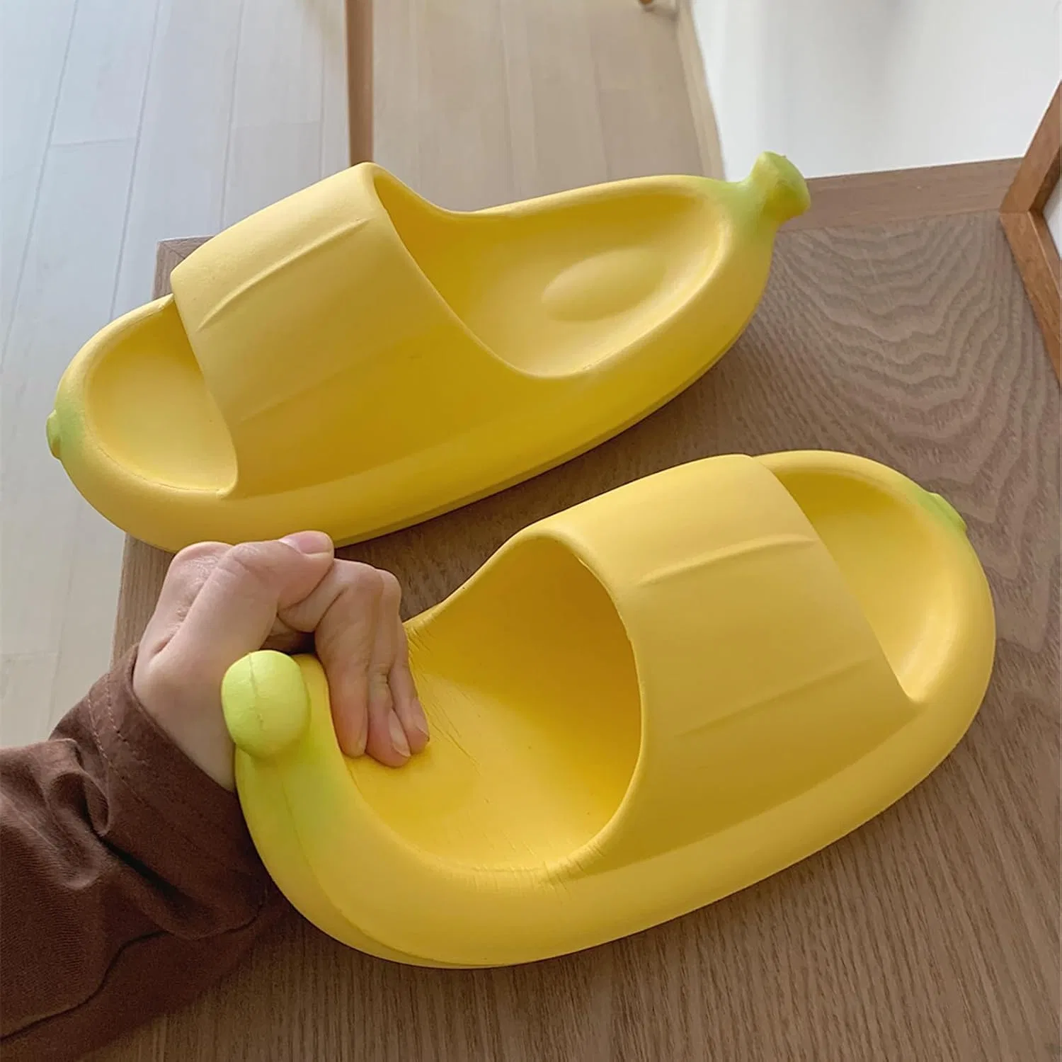 Шлепанцы с бананом, Sandals, Banana Slides HORMAUWORD — фото 2