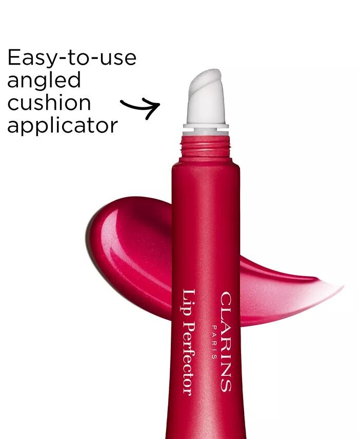 Lip Perfector 2-в-1 Бальзам для губ и щек Clarins, цвет Peach Glow — фото 2