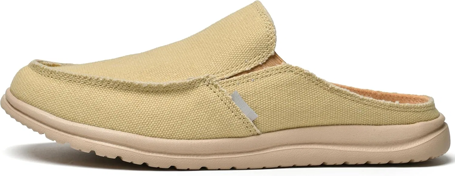 Мокасины из холста, легкие, Light Khaki NAIHC — фото 4