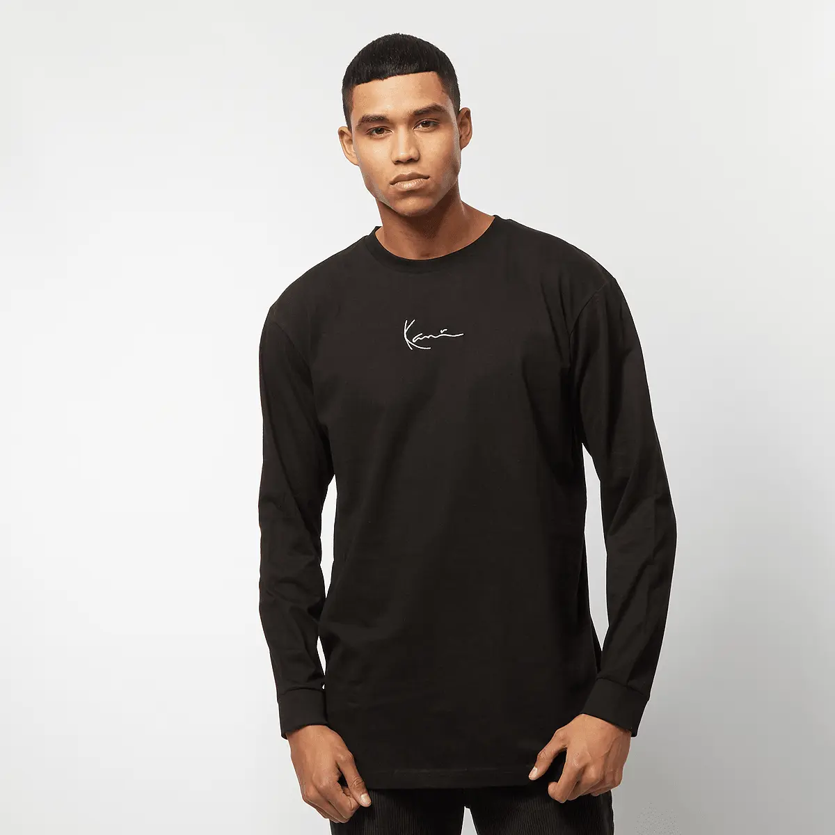 

Лонгслив Karl Kani Small Signature Longsleeve, черный