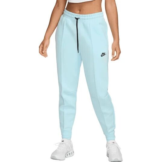 

Женские флисовые спортивные штаны Nike Tech, цвет Gletscherblau/Schwarz