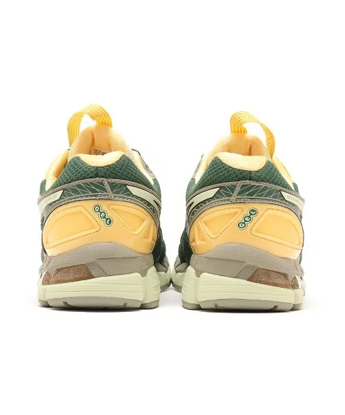 Мужские кроссовки ASICS UB10-S GEL-KAYANO 20 зелёные — фото 2