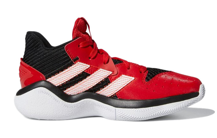 Кроссовки adidas Harden Stepback Scarlet GS — фото 2