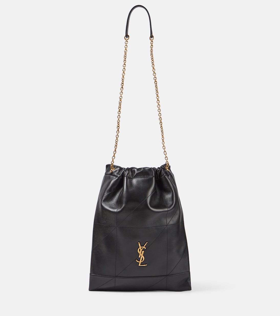 

Кожаная сумка через плечо Jamie Pochon Saint Laurent, нуар