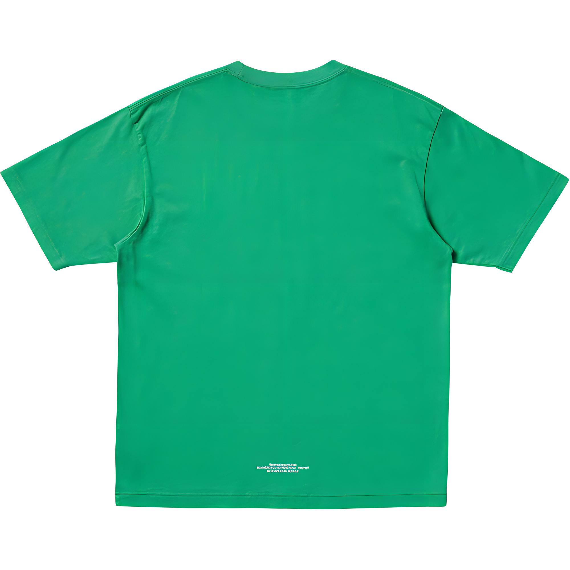 Uniqlo Футболка унисекс, зеленая, из коллекции x PEANUTS Collaboration SS25 — фото 3