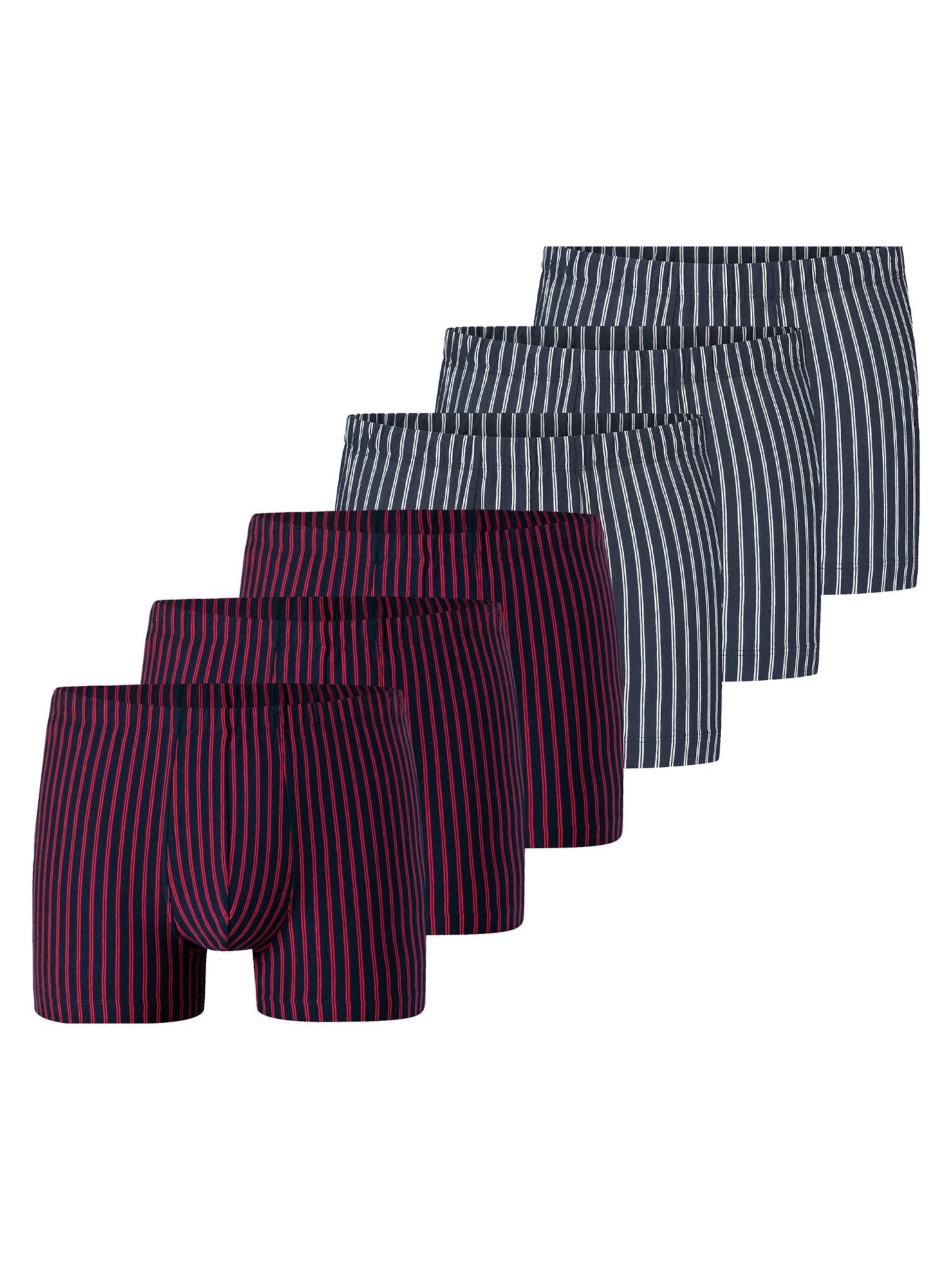 

SCHIESSER Боксеры '95/5 Essentials Organic Cotton' в цвете Mottled Red