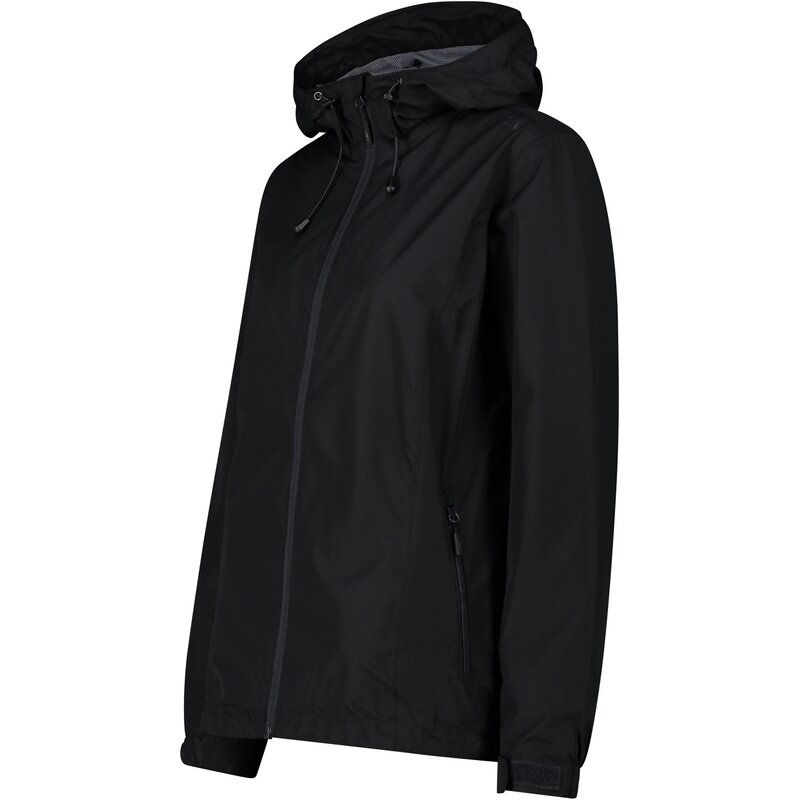 

Куртка-Дождевик женская с фиксированным капюшоном Cmp, цвет nero