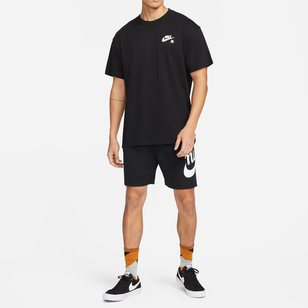 Шорты men's alphabet logo lacing straight casual shorts black Nike, мультиколор — фото 3