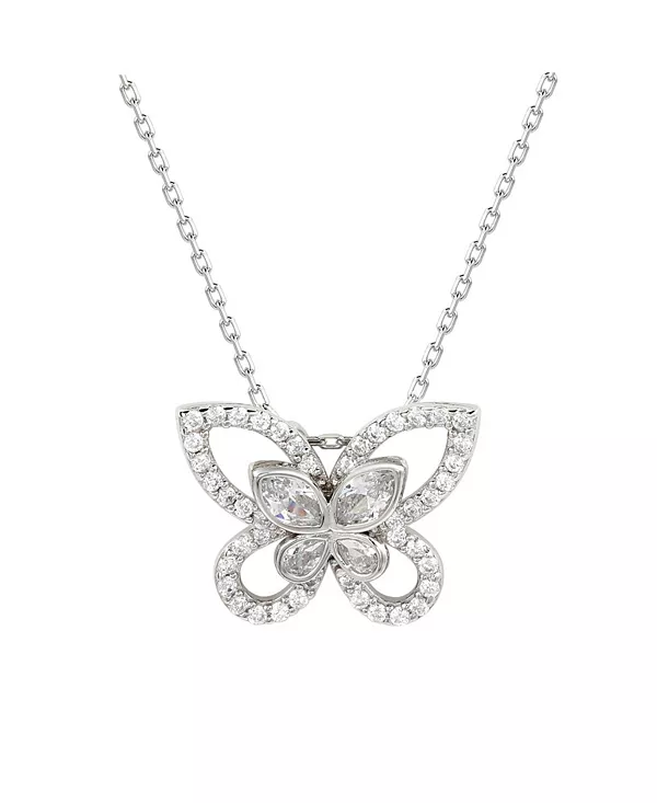 

Подвеска-Бабочка из стерлингового серебра с кубическим цирконием от Suzy Levian Suzy Levian New York, silver