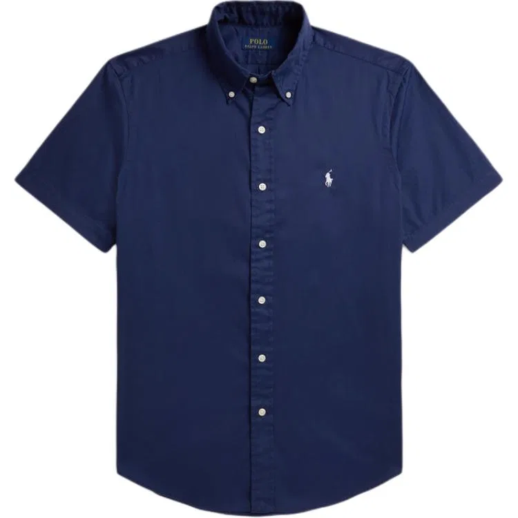 Мужская рубашка поло с коротким рукавом Polo Ralph Lauren, Dark Blue