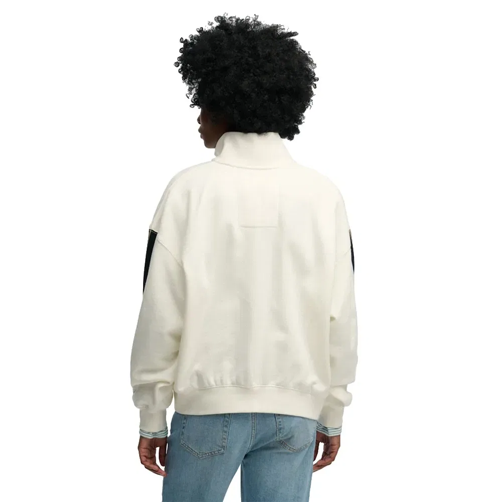 Худи на молнии Superdry Country Club Applique, бежевый — фото 2