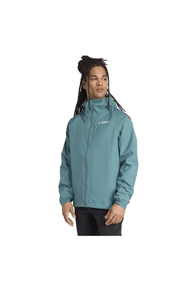 Мужская куртка с капюшоном Adidas, Water Green