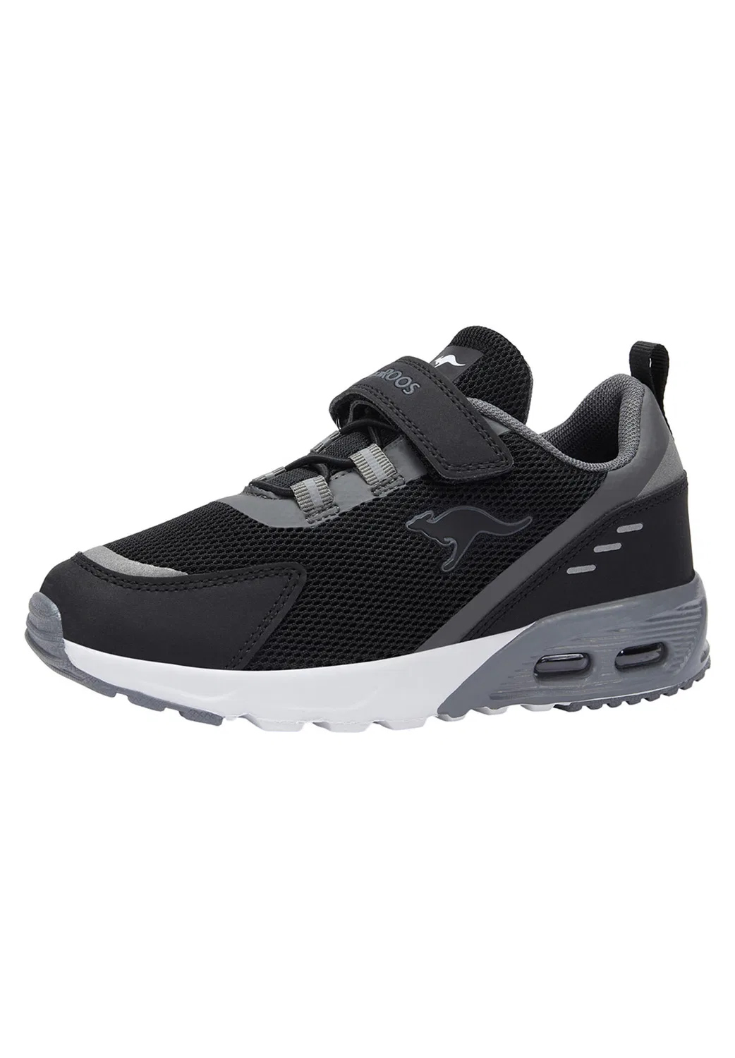 Детские кроссовки с липучкой KX-ARG EV KangaROOS, Schwarz