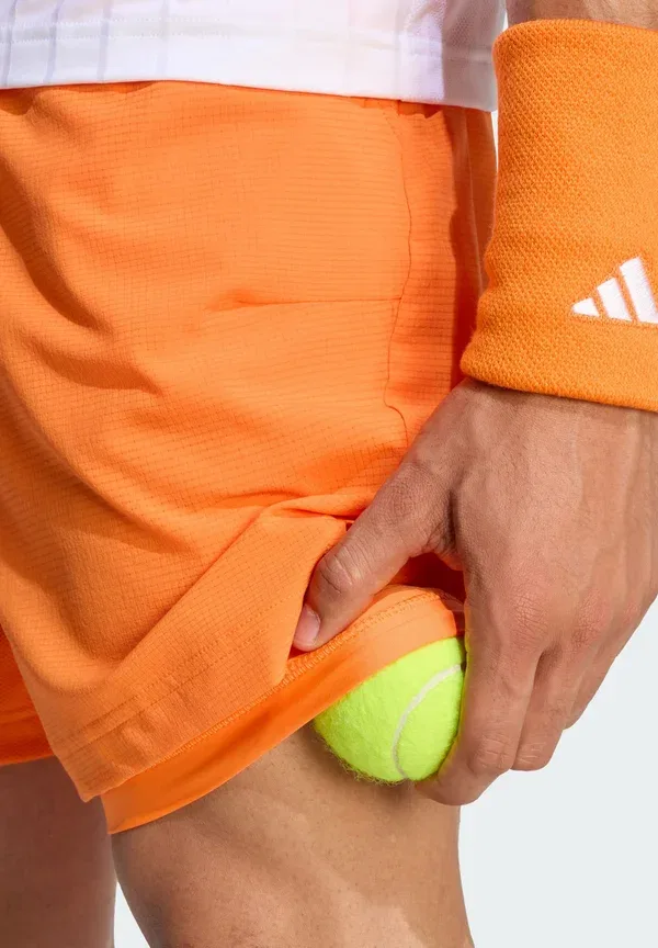 Комплект из шорт и внутренних шорт Climacool - шорты Adidas Performance, оранжевый — фото 4