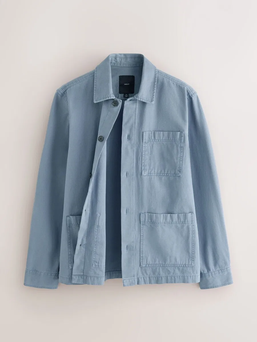 Куртка Next Regular fit Between-Season Jacket 'Chore' в цвете Opal — фото 2
