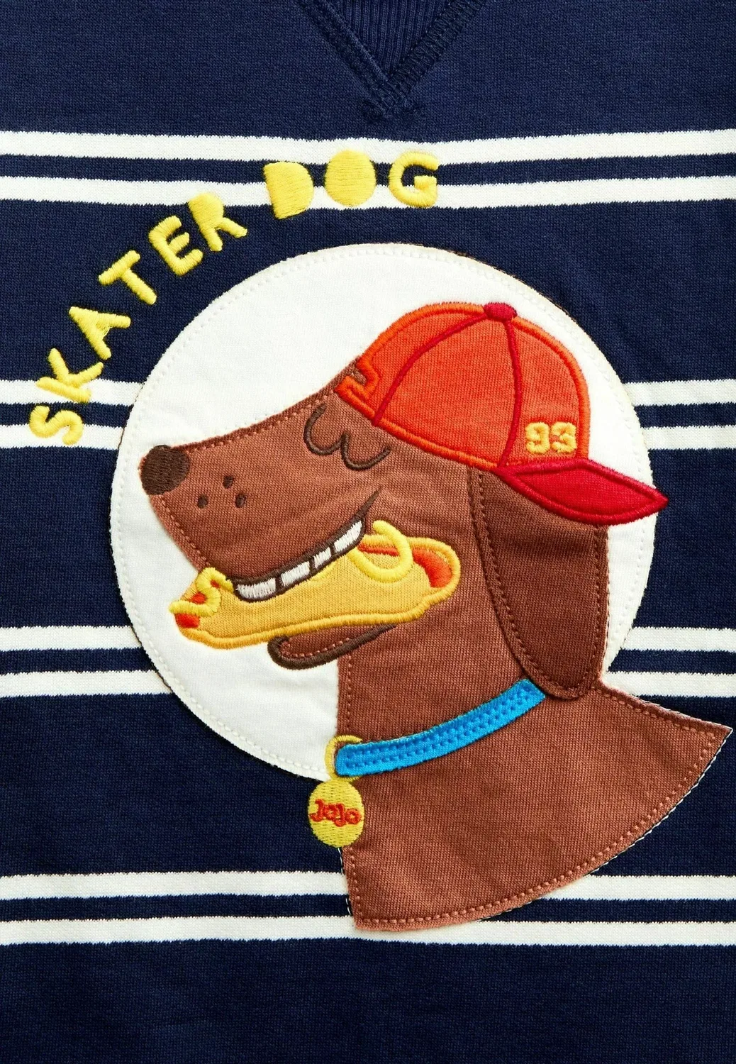 Толстовка с аппликацией - толстовка Jojo Maman Bébé, Navy Blue Skater Dog — фото 4