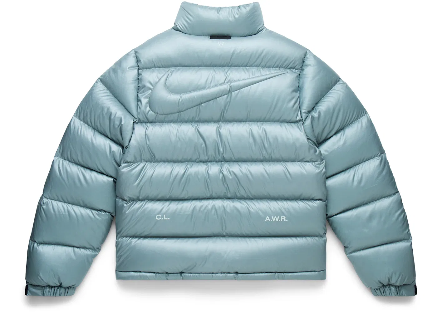 Мужская пуховая куртка с металлическим отливом Nike x NOCTA Sunset Puffer Jacket Nike, Mica Green — фото 2