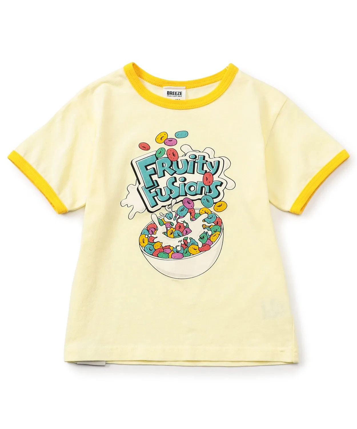 Детская футболка с принтом BREEZEMART Motif BREEZE, Yellow