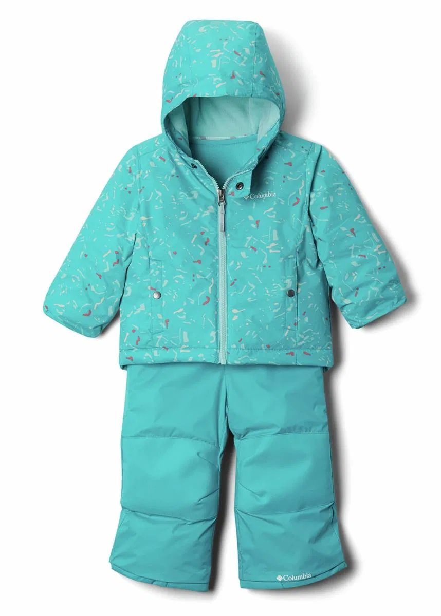 Комплект из куртки и полукомбинезона с утеплителем Frosty Slope Set Columbia, Geyser Splatter