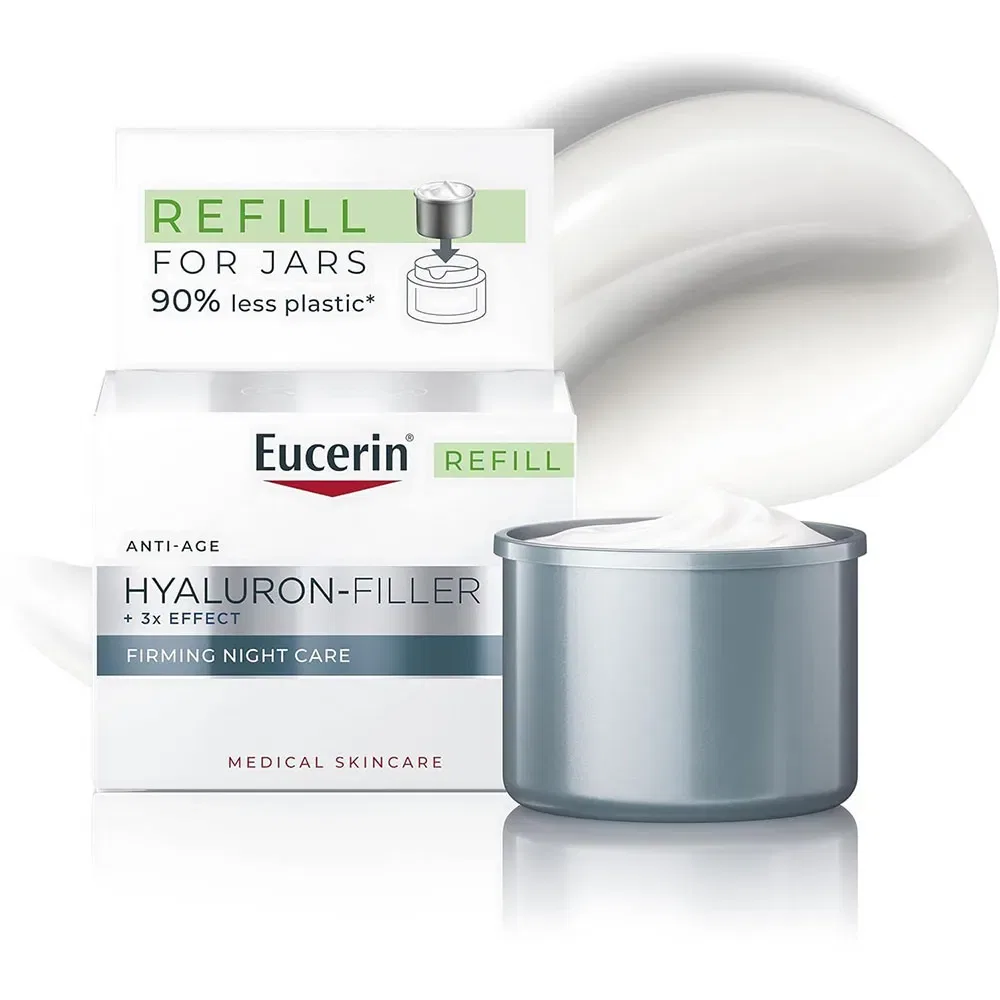 Крем для лица ночной Hyaluron-Filler Eucerin, прозрачный