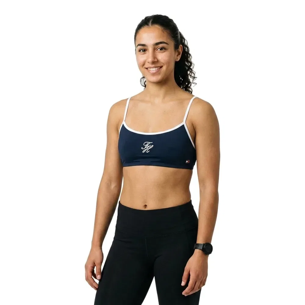 Бикини-топ Bralette Tommy Hilfiger, синий