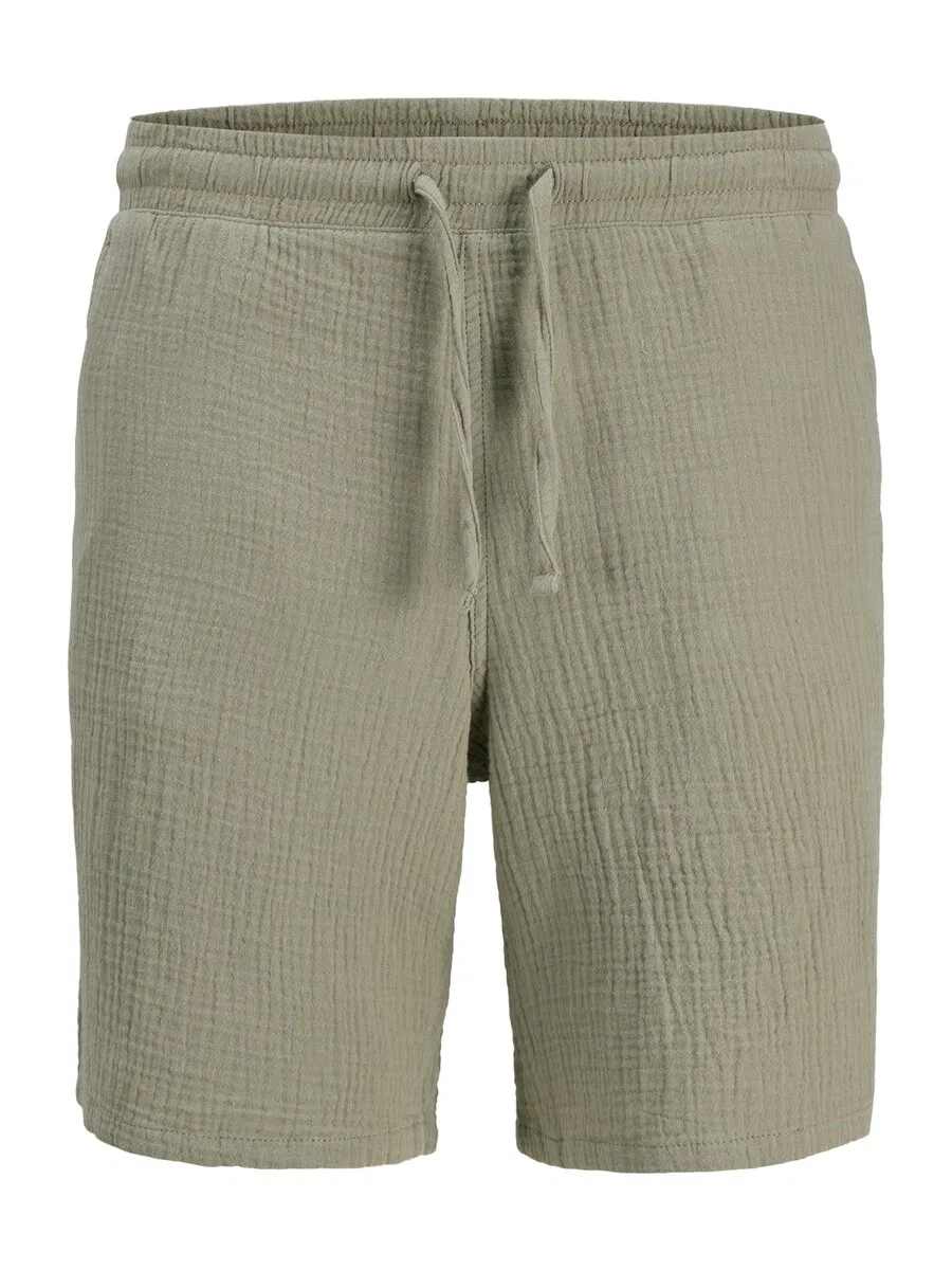 Детские шорты Jack & Jones Junior Regular Pants 'JPSTJaiden Patras' оливкового цвета