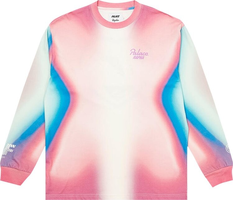 

Футболка Palace x Rapha EF Education First Long-Sleeve T-Shirt 'Multicolor', разноцветный, Белый, Футболка Palace x Rapha EF Education First Long-Sleeve T-Shirt 'Multicolor', разноцветный